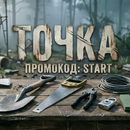 🛠️АКЦИЯ ДЛЯ НОВИЧКОВ!🛠️ | Сервер **ТОЧКА**
**Приветственный «Набор строителя»**
Залетай на сервер и начни выживание с преимуществом!
Промокод: START
**Что внутри:**
• x1 пачка гвоздей
• x1 топорик
• x1 лопата
• x1 проволока
• x1 плоскогубцы
• x1 пила
• x1 верёвка
• x1 codelock
• x1 точильный камень
**Как активировать:**
1. Зайди на сервер **ТОЧКА**
2. Нажми кнопку `J`
3. Введи код: `START`
4. Забери лут !