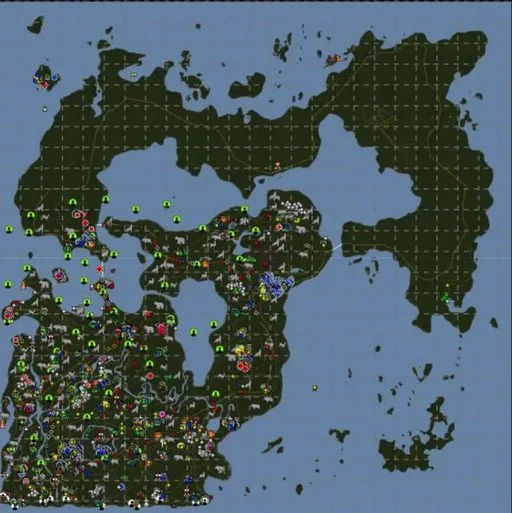 Zrzut ekranu 2. [RU] Onforin Map PVE/PVPzona