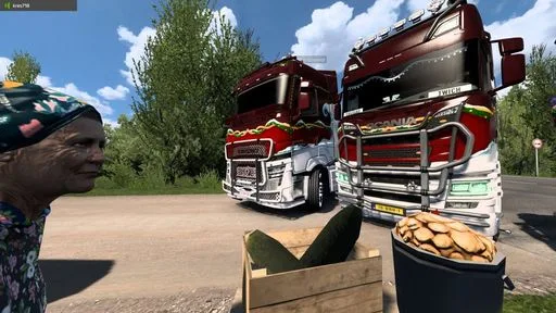 Zrzut ekranu 2. BlooDy-Truckers.Ru | LITE | Server 01 | ETS2