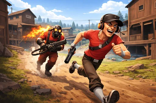 Zrzut ekranu 3. [RU][Team Fortress Classified 2FORT] - ServerLab #1 1sl.su