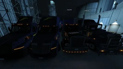 Zrzut ekranu 1. Вечерний Прогон - BlooDy-Truckers.Ru
