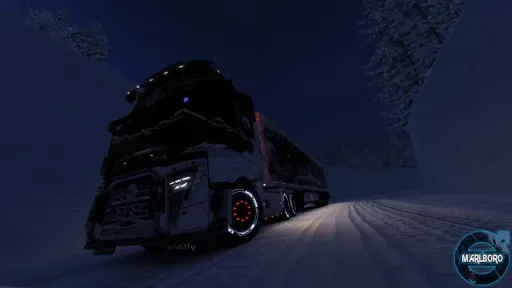 Zrzut ekranu 1. BlooDy-Truckers.Ru | LITE | Server 03 | ETS2