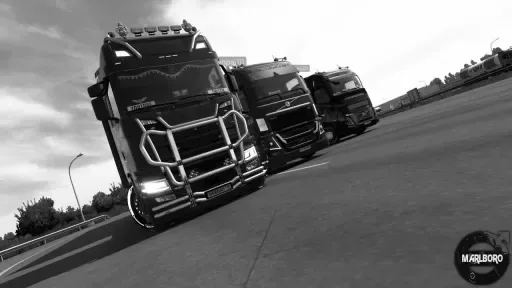 Zrzut ekranu 4. BlooDy-Truckers.Ru | LITE | Server 03 | ETS2