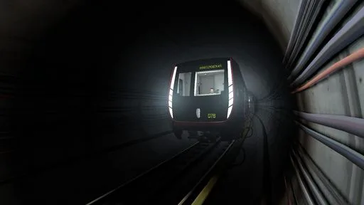 Zrzut ekranu 3. Жизнь в метро | Metrostroi